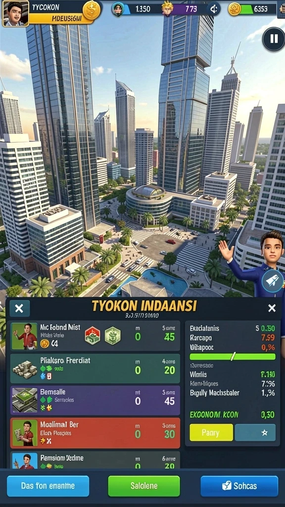 Karakter-karekter unik yang bisa dimainkan dengan berbagai skin.