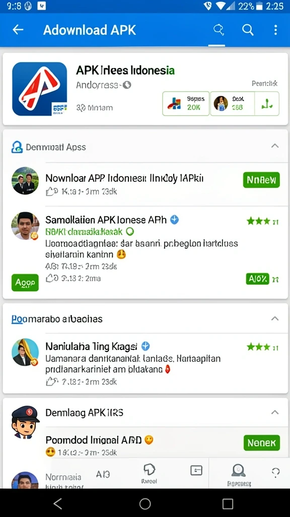 Karakter unik yang siap bertualang.