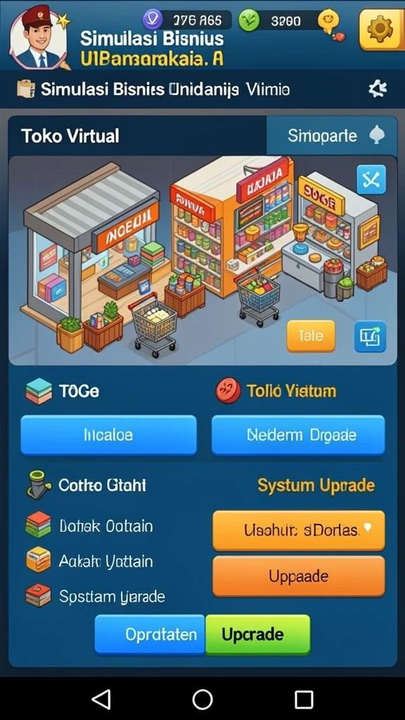 Tangkapan layar level terbaru dengan grafis tinggi.