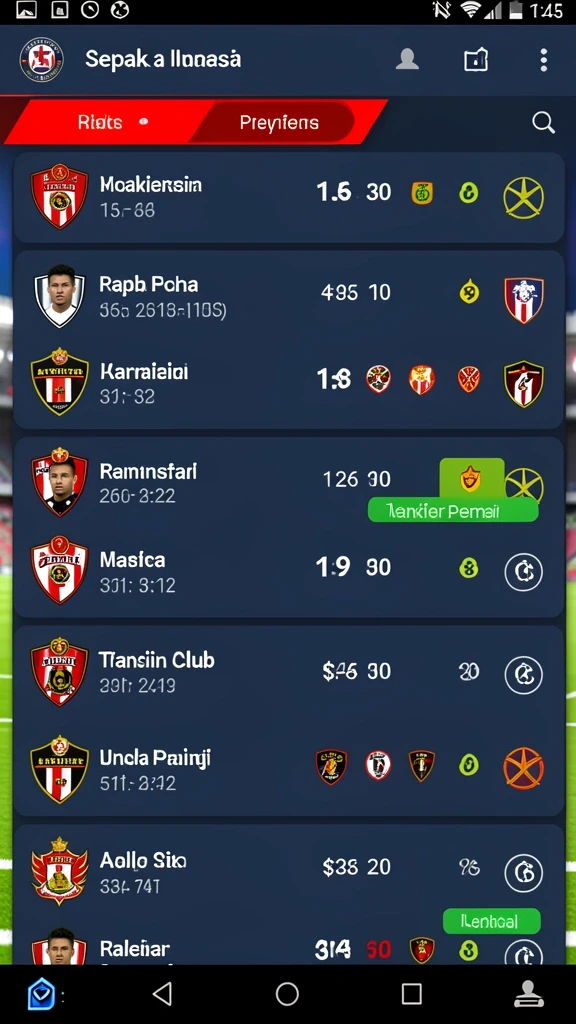 Tampilan menu utama API77 yang menarik dan intuitif.