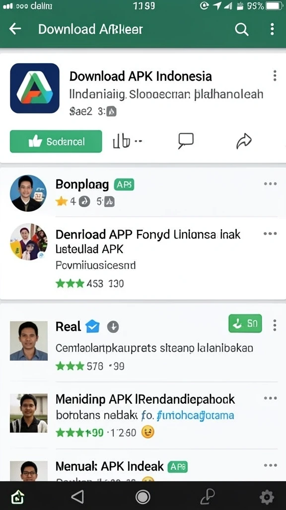 Menu utama yang intuitif dan mudah dinavigasi.