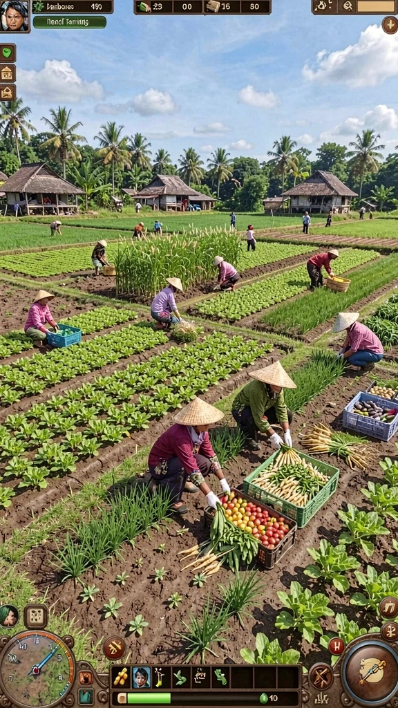 Grafis yang memukau dan karakter yang dinamis.