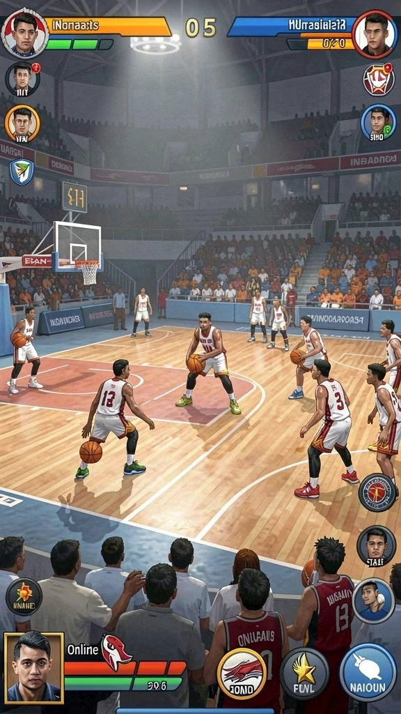 Fitur multiplayer yang memungkinkan interaksi langsung antar pemain.