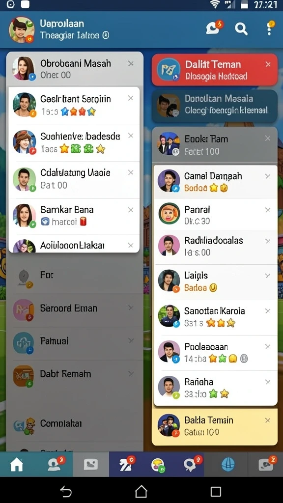 Tampilan awal yang menarik dengan menu yang mudah dinavigasi.