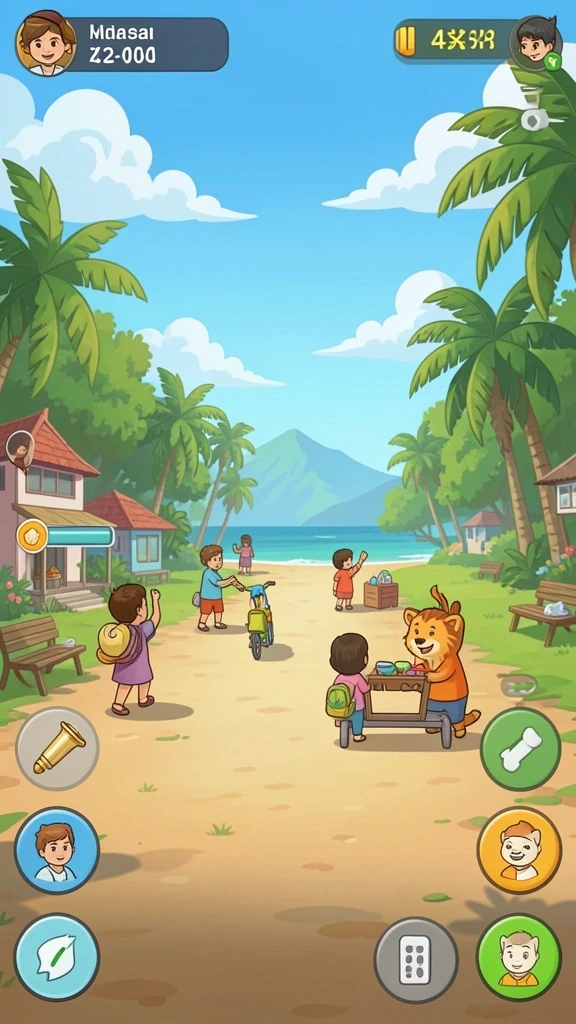 Sistem reward yang memotivasi pemain.