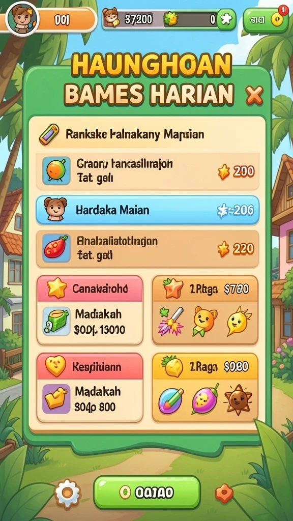 Tampilan antarmuka yang menarik dan intuitif.