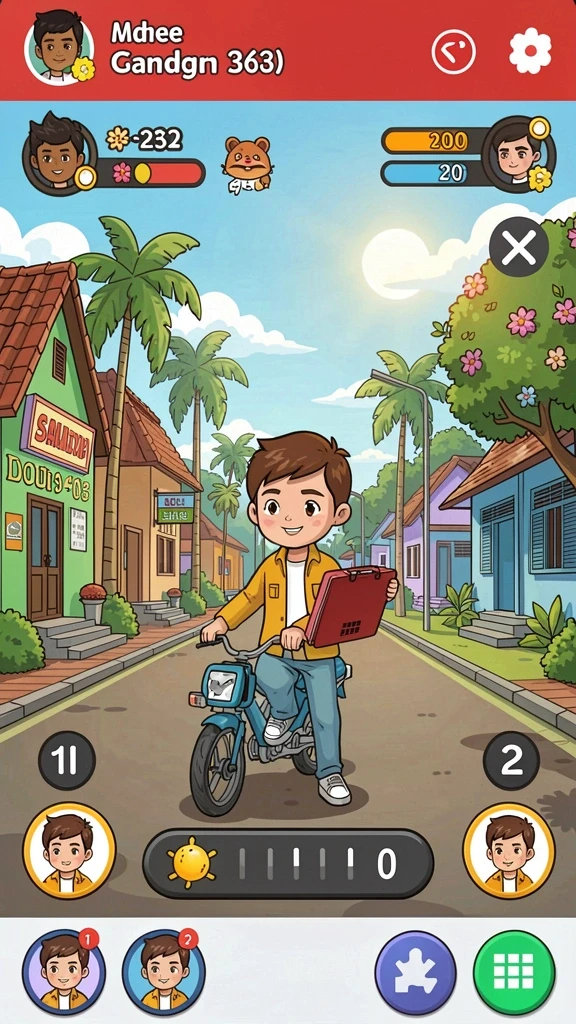 Gameplay yang menarik dan menantang untuk semua kalangan.