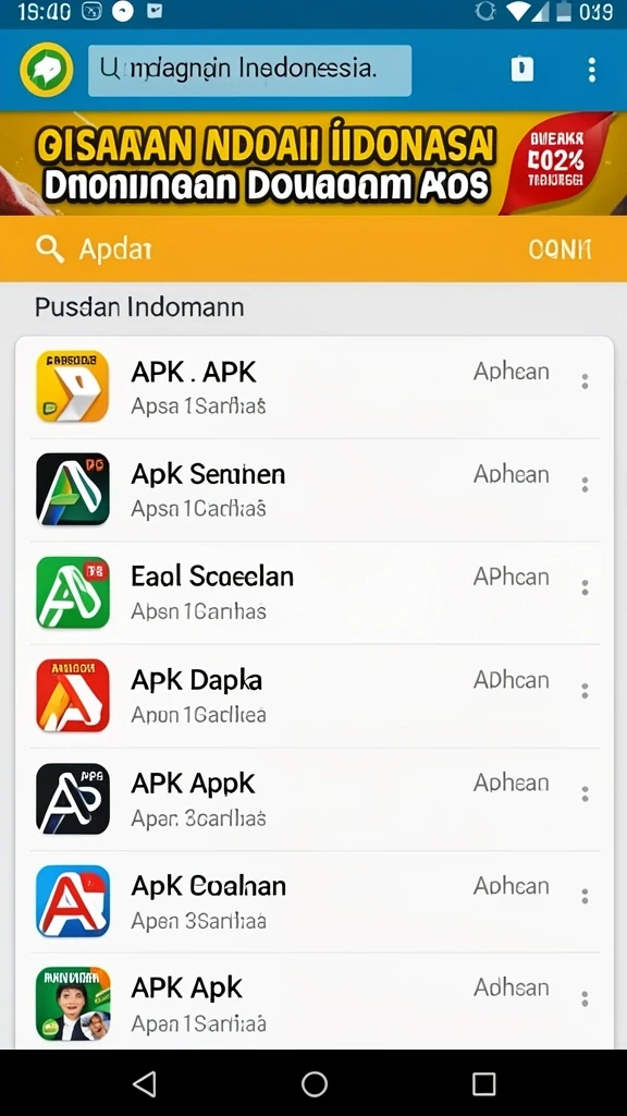 Tampilan antarmuka yang sederhana dan menarik.