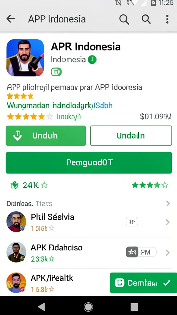 Beberapa item langka yang bisa dikumpulkan.