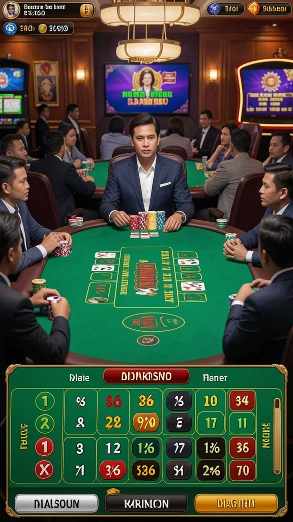 Karakter-karakter unik yang siap digunakan.