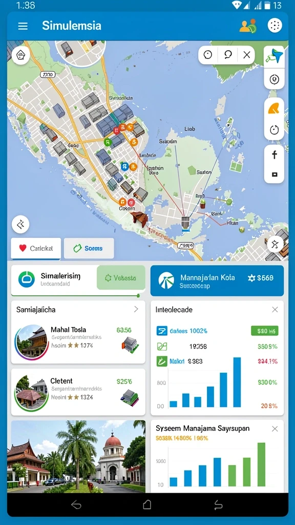 Tampilan awal KNO89 dengan karakter dan lingkungan yang penuh warna.