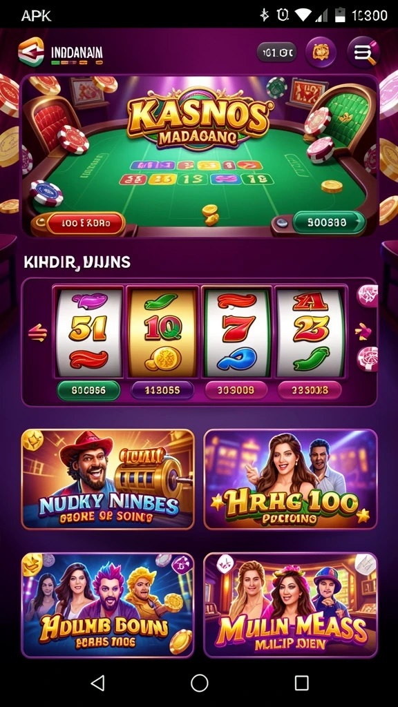 Berbagai pilihan permainan slot yang mengasyikkan.