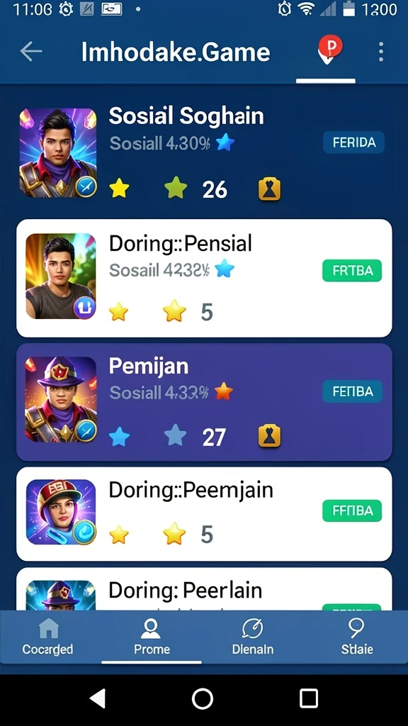 Tantangan seru dalam MAMEN123 yang menguji skill.