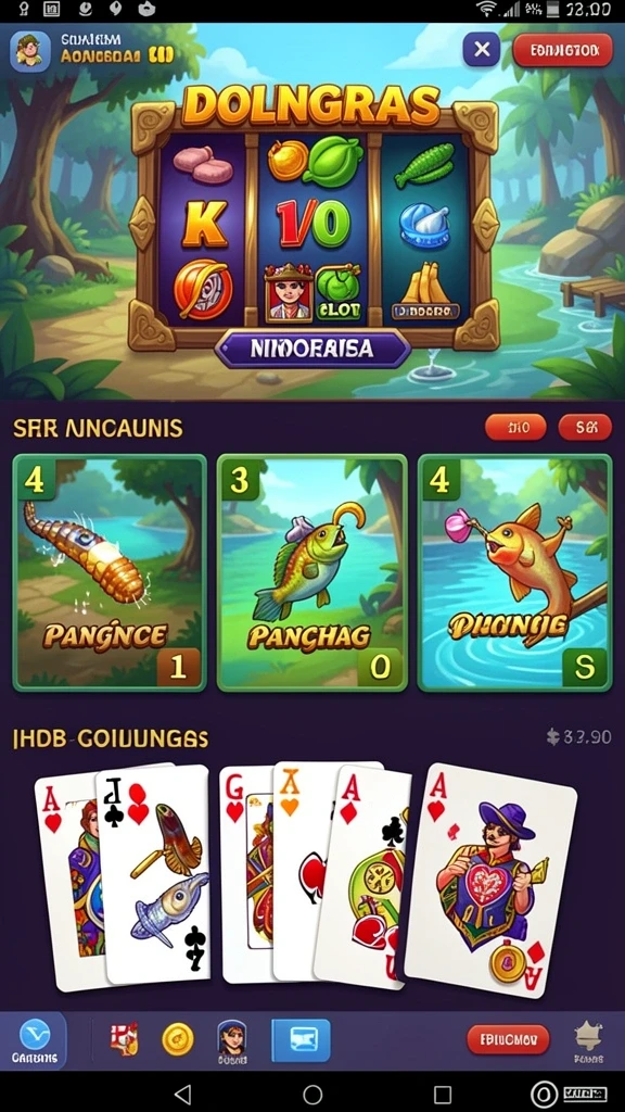 Tampilan awal aplikasi MEDAN4D yang menarik.