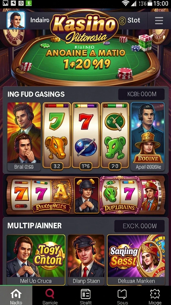 Berbagai pilihan tema slot yang seru.