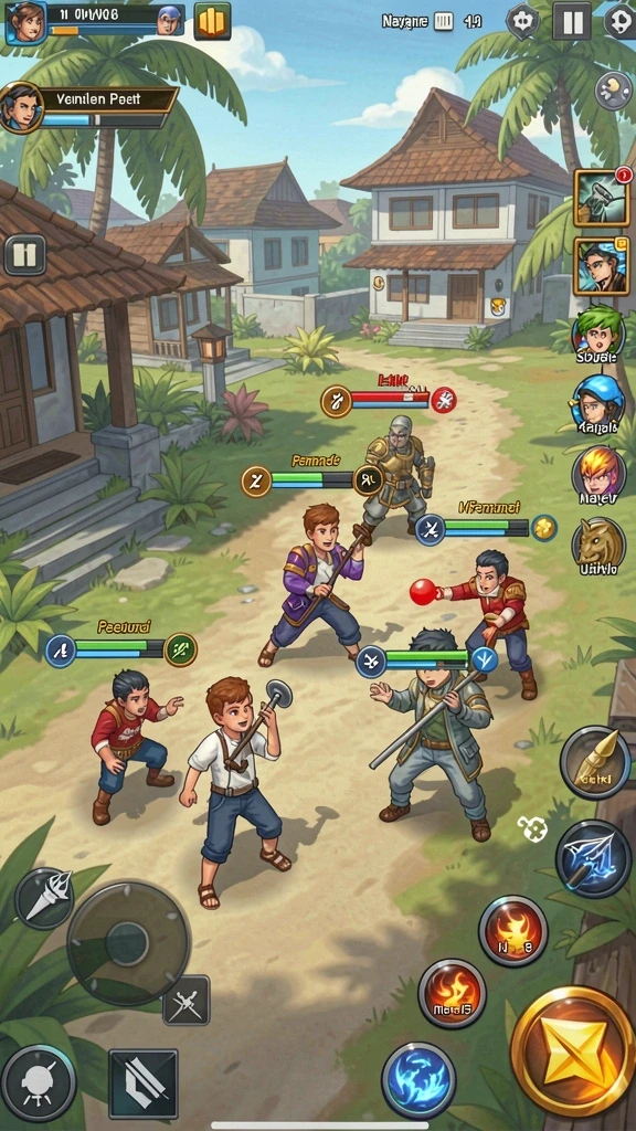 Tangkapan layar menunjukkan grafik yang memukau dari game.