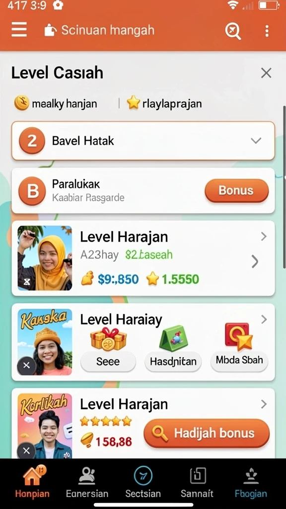 Adegan balapan yang menegangkan di MUSTANG77.