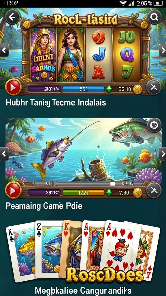 Beragam teka-teki menantang yang menguji kecerdasan.
