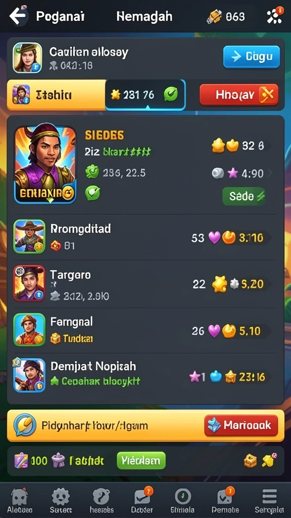 Screenshot permainan slot dengan grafis yang menakjubkan dan pengalaman bermain yang menyenangkan.
