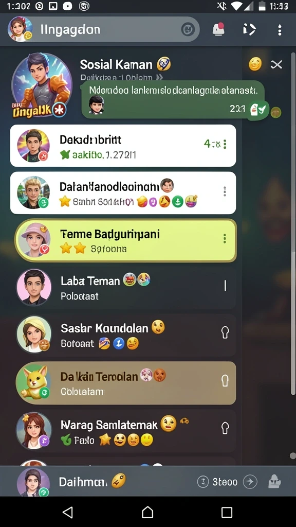 Pengalaman multiplayer yang seru bersama teman.