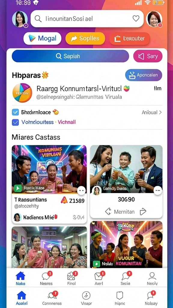 Screenshot menampilkan pilihan permainan slot yang menarik.