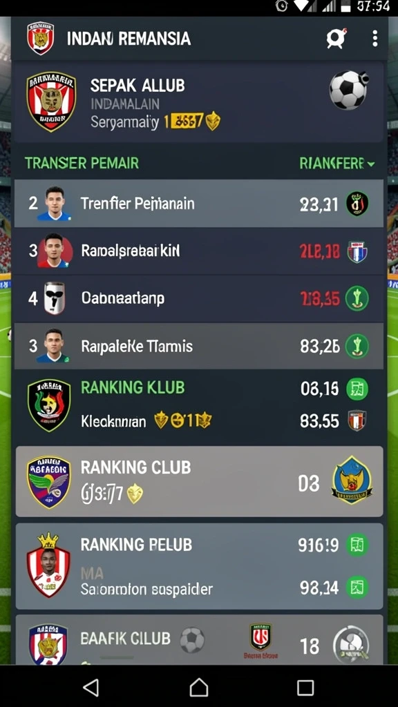 Screenshot level yang menantang dalam permainan.