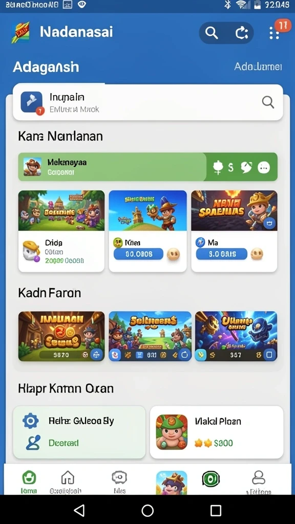 Tampilan antarmuka yang ramah pengguna dan menarik.