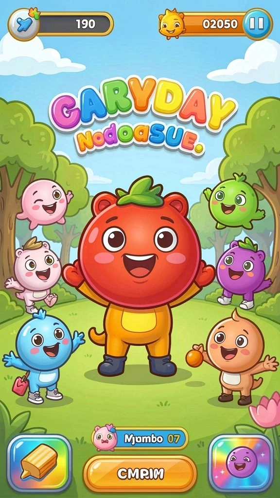 Tampilkan berbagai fitur menarik dalam game.