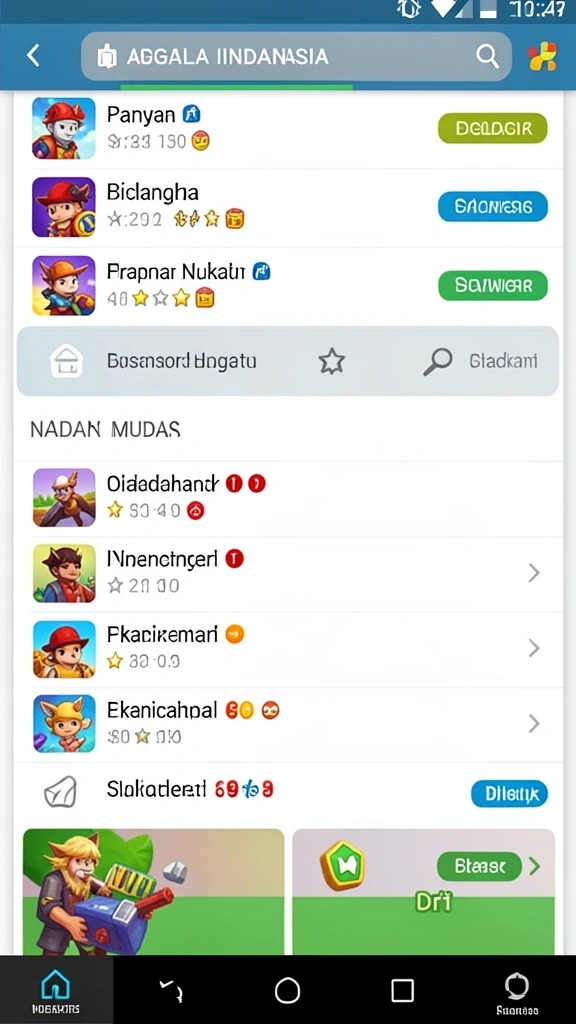 Tampilan antarmuka yang menarik dan mudah dipahami.