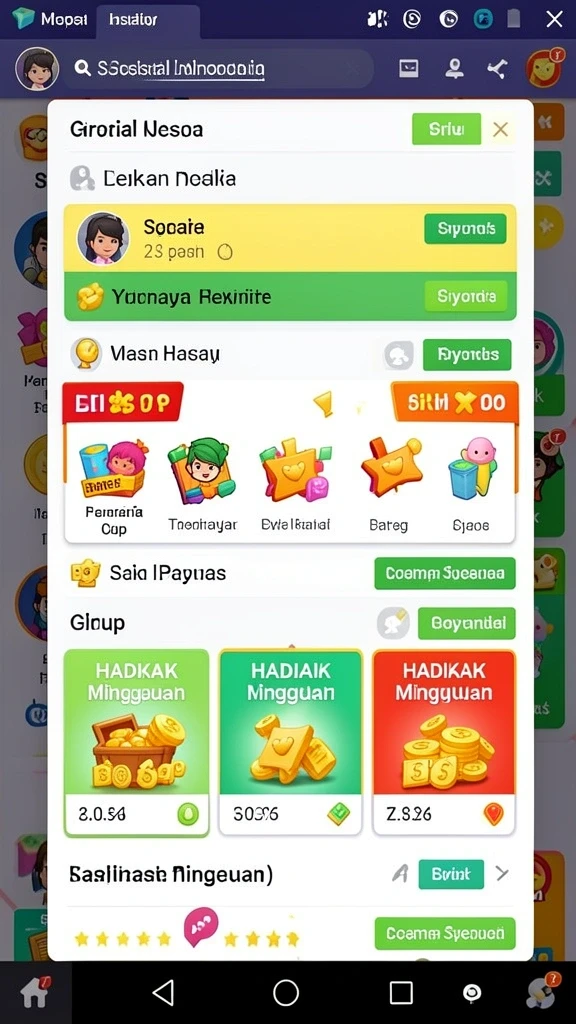 Screenshot menunjukkan karakter utama dalam aksi pertarungan.