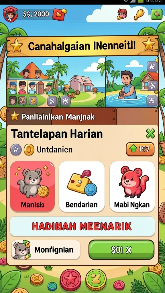 Pemandangan indah di dunia SIP33 yang memukau.