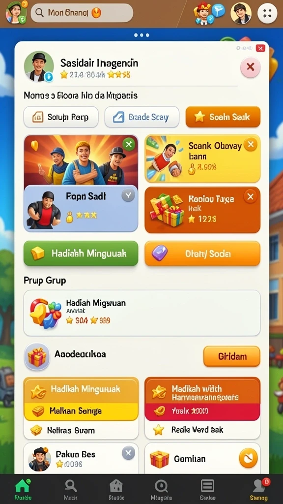 Tampilan antarmuka SLOT99BET yang menarik dan ramah pengguna.