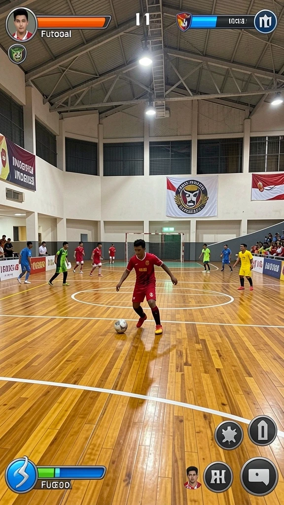 Menampilkan antarmuka permainan yang menarik dan user-friendly.