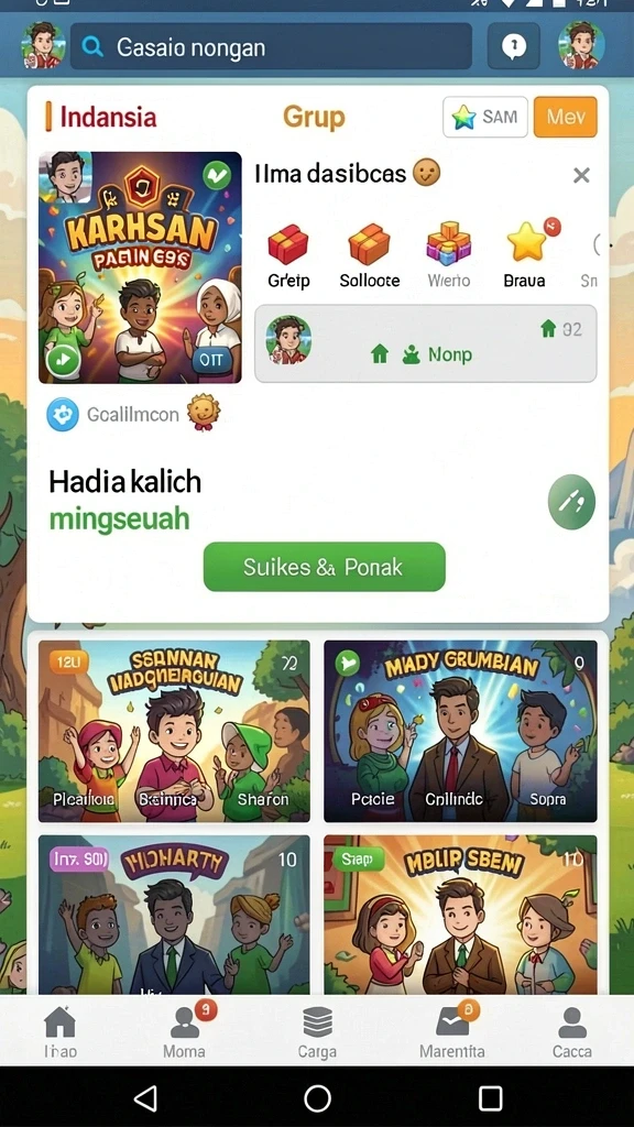 Tampilkan momen seru saat menembak ikan besar.