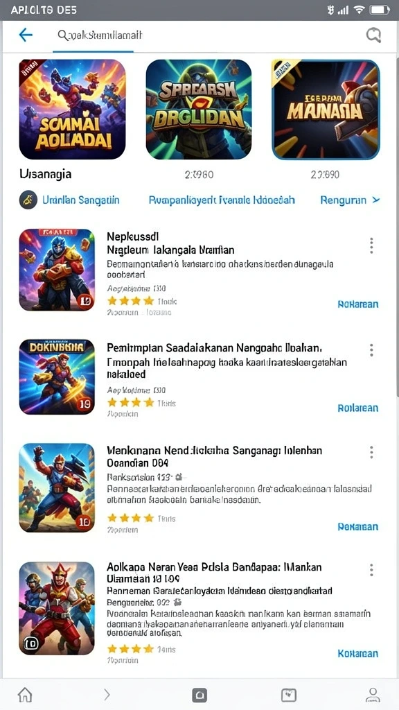 Tampilan utama aplikasi SVIP4 yang menarik.