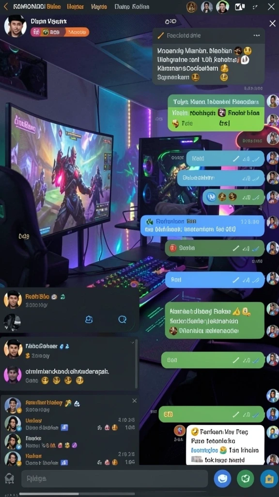 Screenshot menunjukkan tampilan grafis yang menakjubkan.