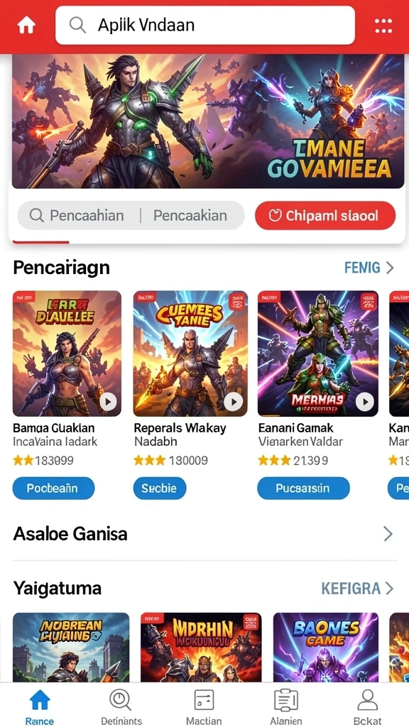 Tangkapan layar menunjukkan karakter utama dalam aksi.