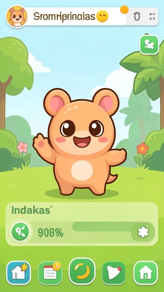 Tampilan antarmuka yang menarik dan user-friendly.