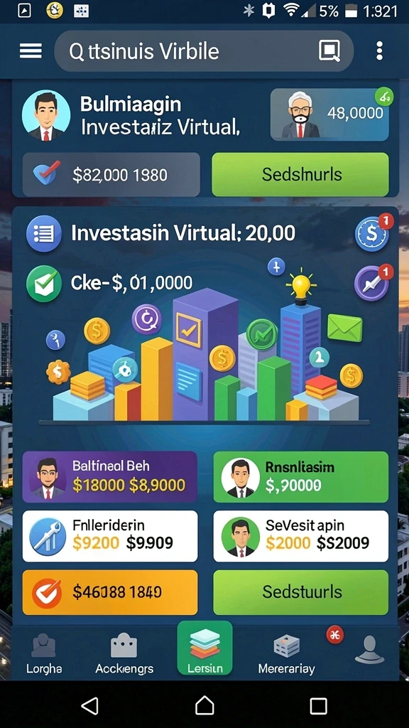 Tampilan menu utama yang menarik dan mudah dinavigasi.