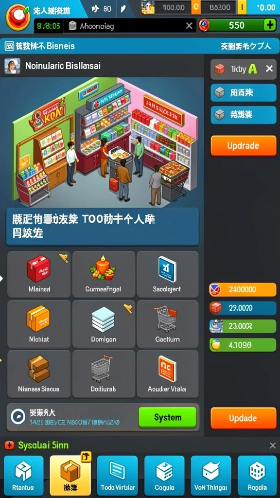 Tampilan luar biasa dari karakter dalam game.
